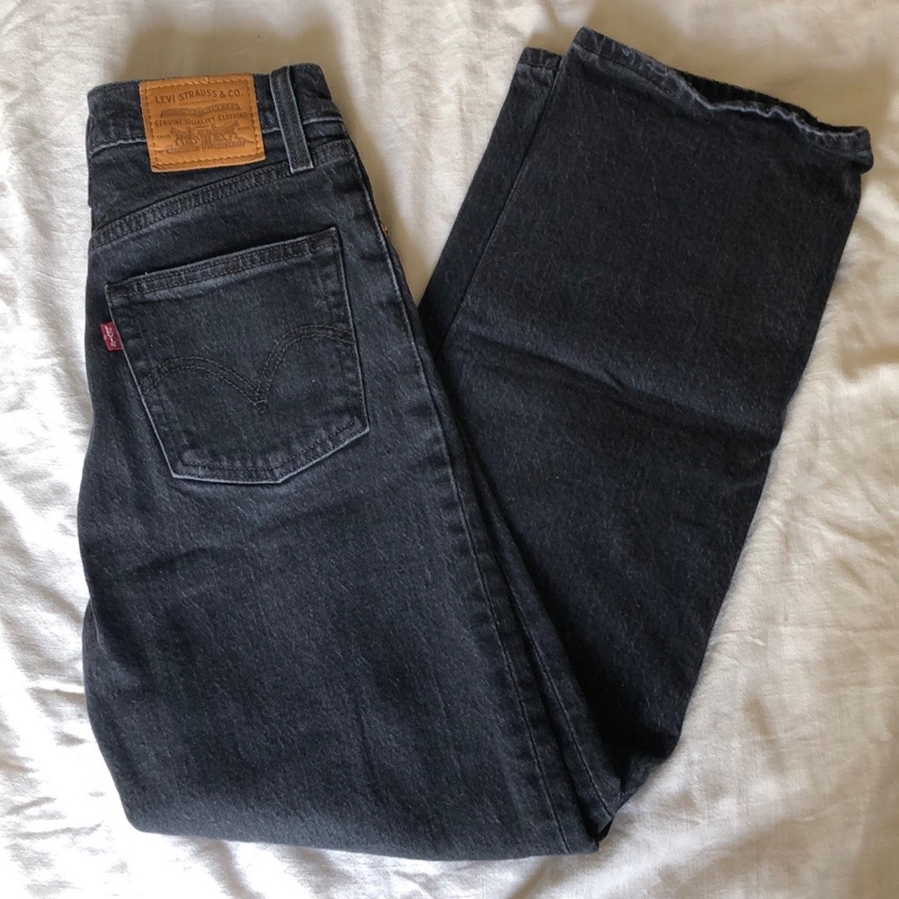 Levi Ribcage Straight Leg Jeans
